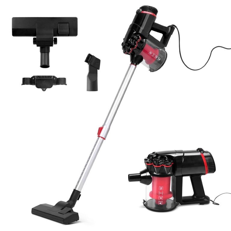Aigostar Cyclone: Aspirador 3 en 1 con potencia de 600W, filtro HEPA y accesorios para una limpieza eficiente.
