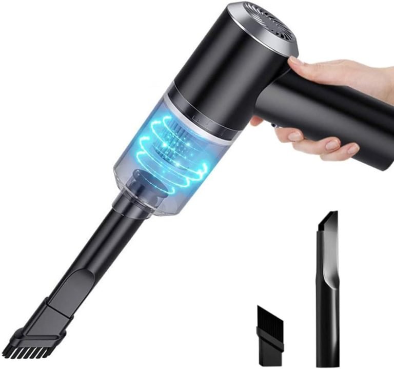 Aspirador de Mano para Coche RAYPOW: Potente y sin cables, con carga USB y 6000 Pa de succión