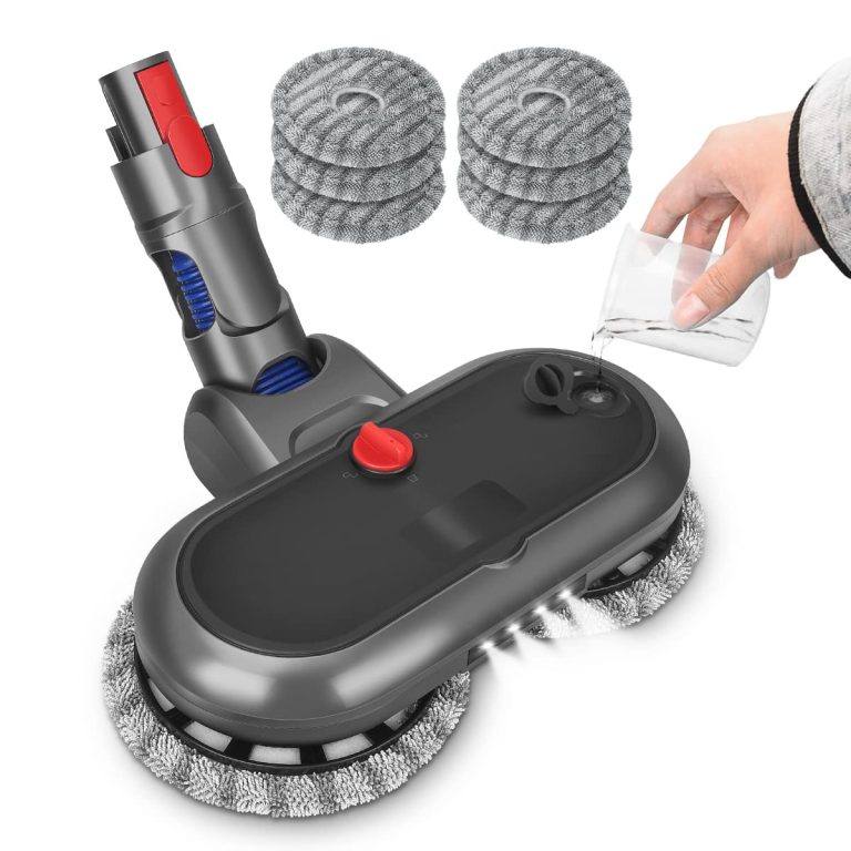 DrRobor Cabezal de Fregona Eléctrico para Dyson V7 V8 V10 V11 V15: La solución perfecta para un suelo impecable