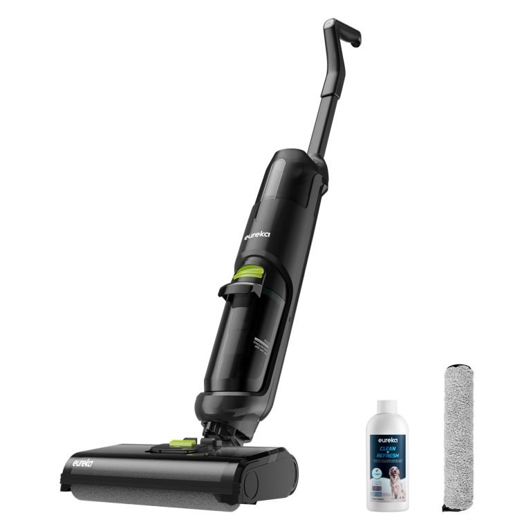 Eureka New400: Aspirador Escoba sin Cable, Ligero y Autolimpieza para Suelos Duros y Pelo de Mascotas
