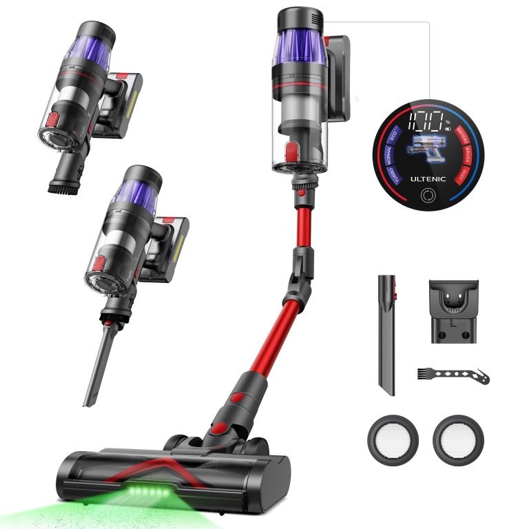 Ultenic U16 Flex: La aspiradora sin cable que limpia a fondo sin esfuerzo, potente y versátil. Ideal para alfombras y pelos de mascota.