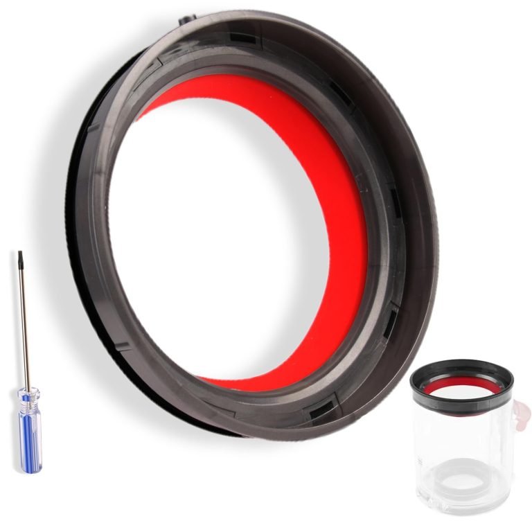 Anillo de Sellado Fijo Superior de Cubo de Polvo: Reparación y Accesorios para Aspiradoras, Compatible con V11 V12. ¡Atrapa Partículas Finas de Polvo de manera Efic