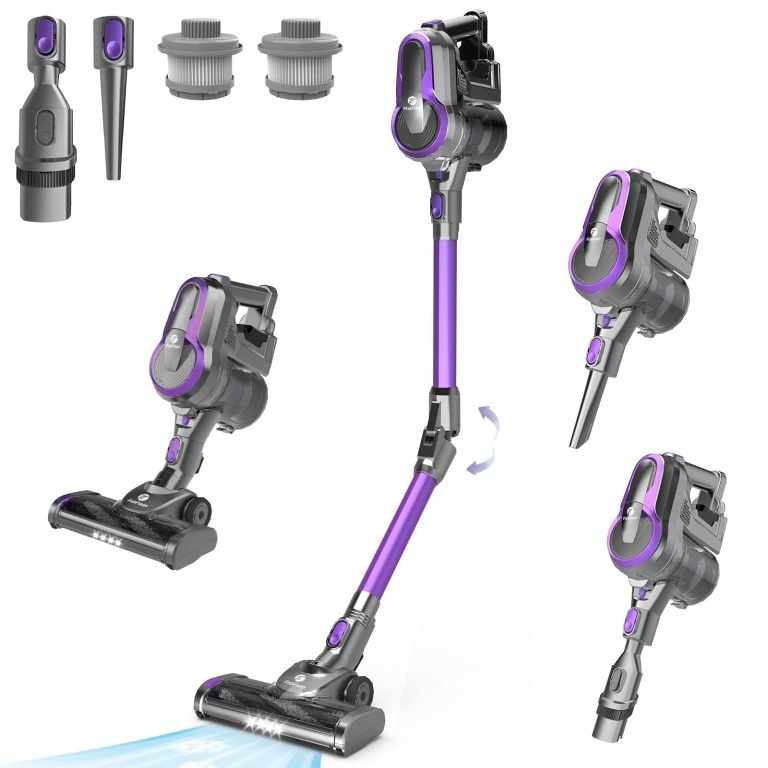 FixtFixer Aspiradora sin Cable: Potente y Versátil, Ideal para Hogar, Alfombras y Pelo de Mascotas