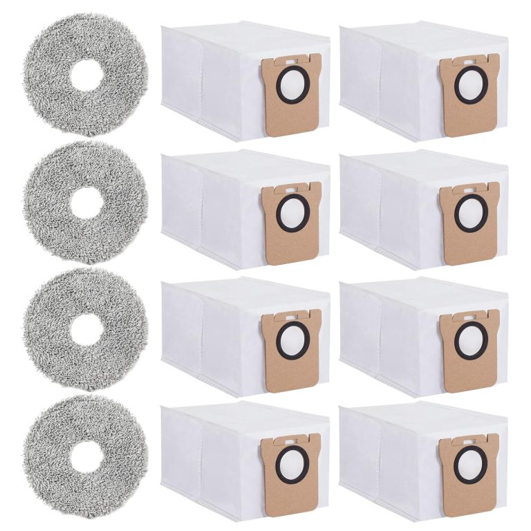 Kit de Accesorios para Dreame L20 Ultra/ L10s Ultra/ L10 Ultra Robot Aspirador: Bolsas, Paños y Repuestos