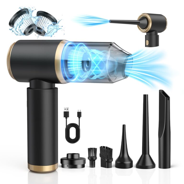 Coovee Mini Aspiradora de Mano: Potencia y Versatilidad para Hogar y Auto