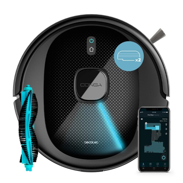Cecotec Conga 7490 Ultimate: Innovación en Limpieza con Navegación Láser