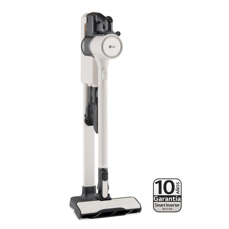 Descubre El Aspirador Escoba LG Kompressor Con Potente Succión Y Doble Batería