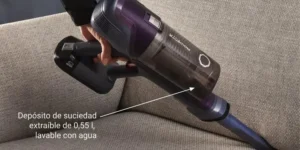 Una aspiradora sin cable ligera, eficaz y lista para limpiar sin esfuerzo